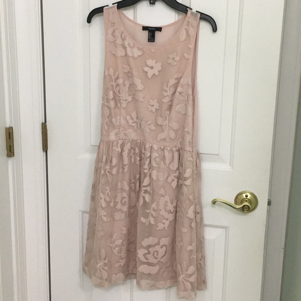 Light pink forever 21 dress